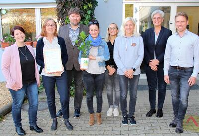 Grundschule nsbach Zertifikatsbergabe