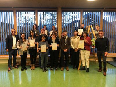 Zertifikatsbergabe Kindergarten Elzwiesen Rust