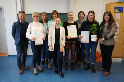 Bild zur Rezertifizierung der Grundschule Msbach
