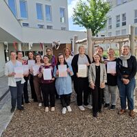 Zertifikatsübergabe Kita Zollburg in Kehl 