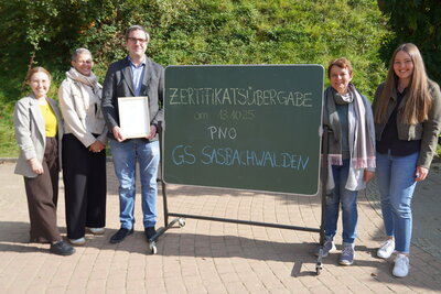 Zertifikatsbergabe Grundschule Sasbachwalden