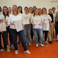 Zertifikatsübergabe Fliegerkiste Biberach